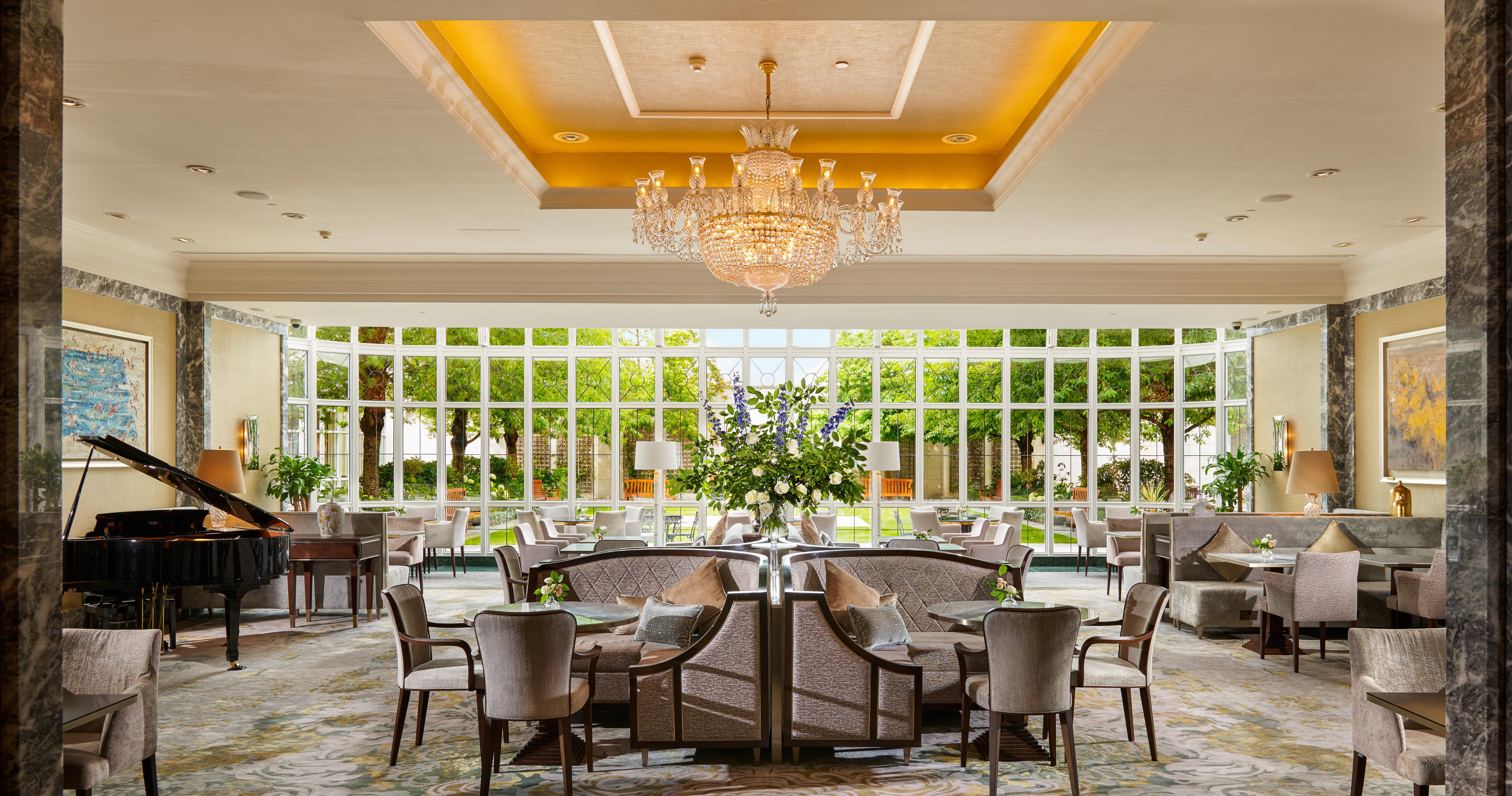 Intercontinental Dublin By Ihg Hotel Eksteriør billede The Garden Lounge